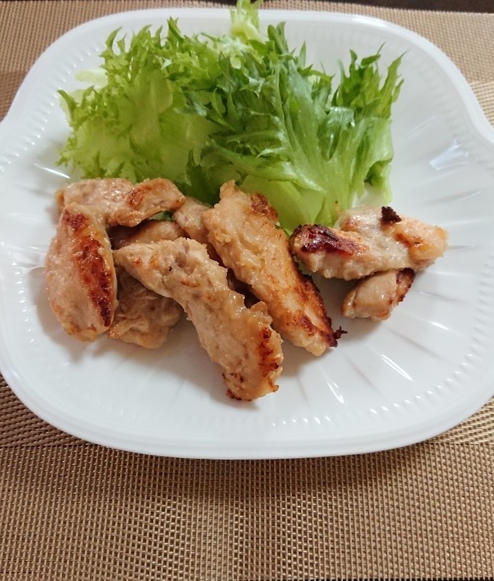 鶏肉のオレンジ焼き